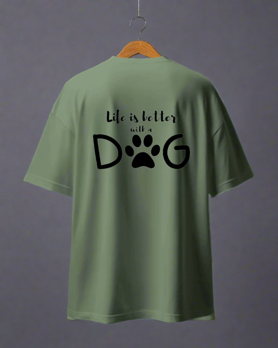 S: "LIFE IS BETTER WITH A DOG" ChicInJade