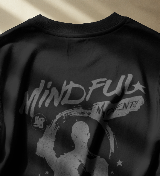 S: "MINDFUL" Black