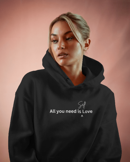W: "SELF LOVE" HOODIE