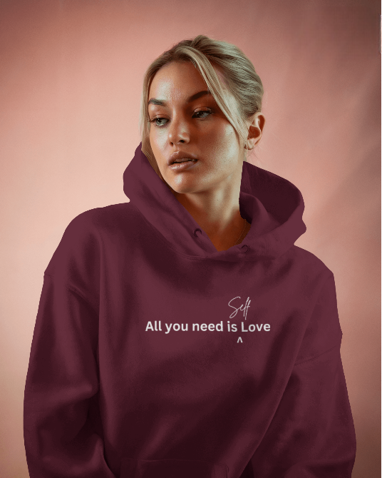 W: "SELF LOVE" HOODIE